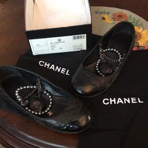 Chanel ballet flats in original box